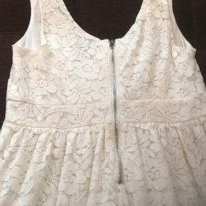ivory lace sundress